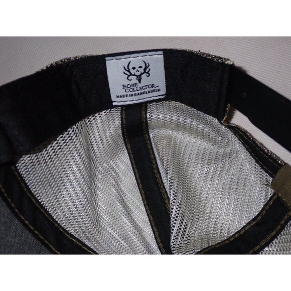 Bone Collector Camo Trucker Snapback Hat Adult Michael Wassal's Series Hunting - Picture 6 of 6